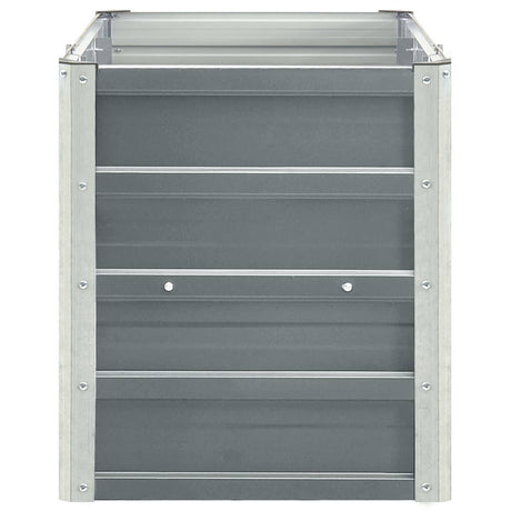 Vidaxl Pflanzer Einsatz 240x40x45 cm verzinkter Stahl grau