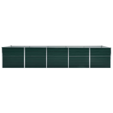 VIDAXL -Planungsbox 400x80x77 cm verzinktes Stahlgrün