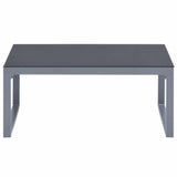 Vidaxl salontafel 90x50x40 cm aluminium