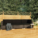 Vidaxl 3-delige loungeset met kussens poly rattan grijs