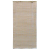 Vidaxl Roller Jalousien 4 PCs 120x160 cm Bambus Natural