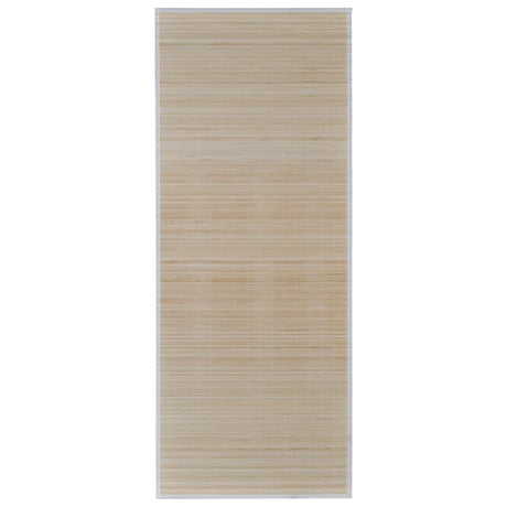 VIDAXL -Teppiche 2 PC Rechteckige 120x180 cm Bambus natürlich