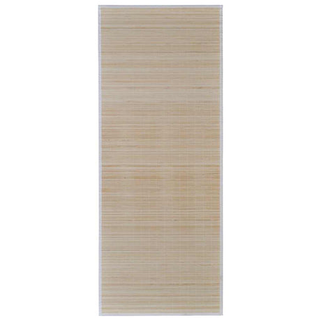 VidaXL Teppiche 2 Stück rechteckig 120x180 cm Bambus natur