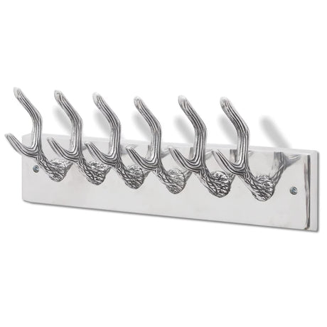 VIDAXL -Beschichtungsregale 2 St Aluminium Silber gefärbt