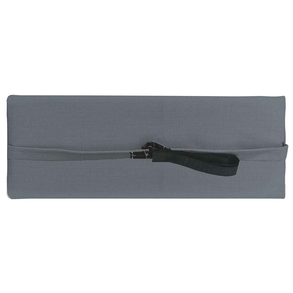 VIDAXL -Kopfstütze für Lounger 40x7.5x15 cm Textileen grau