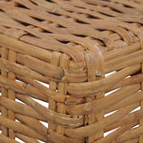 Vidaxl salontafel 47x47x28 cm natuurlijk rattan