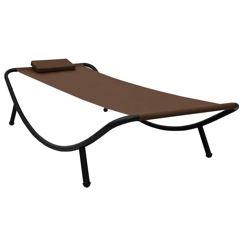 Vidaxl tuinbed 200x90 cm staal bruin