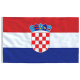 Vidaxl vlag kroatië 90x150 cm