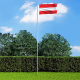VIDAXL -Flagge Österreich 90x150 cm