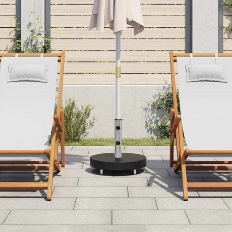 Vidaxl Parasol Fuß um 30 kg Granit schwarz