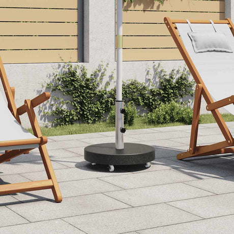 Vidaxl Parasol Fuß um 30 kg Granit schwarz