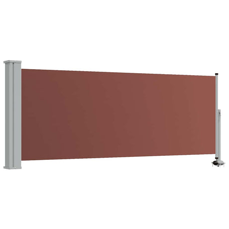 Vidaxl Garden Bildschirm ausziehbar 100x300 cm braun