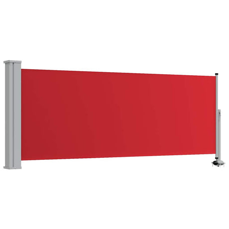 Vidaxl Garden Bildschirm ausziehbar 100x300 cm rot
