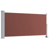Vidaxl tuinscherm uittrekbaar 120x300 cm bruin