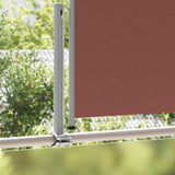 Vidaxl tuinscherm uittrekbaar 120x300 cm bruin