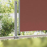 Vidaxl tuinscherm uittrekbaar 120x300 cm bruin