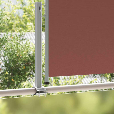 Vidaxl tuinscherm uittrekbaar 120x300 cm bruin