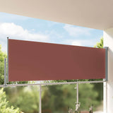 Vidaxl tuinscherm uittrekbaar 120x300 cm bruin