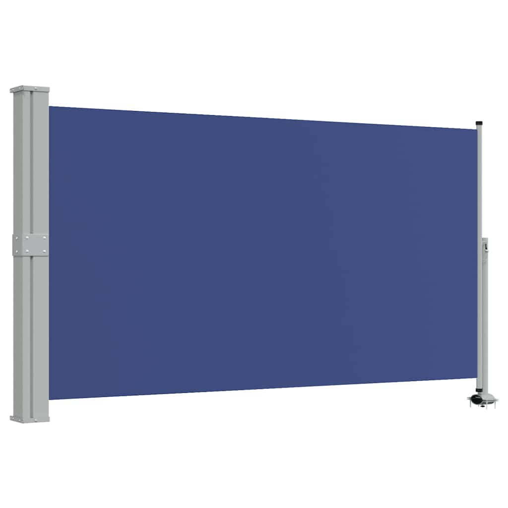 Vidaxx ausziehbarer Gartenschirm 140x300 cm blau