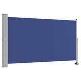 Vidaxx ausziehbarer Gartenschirm 140x300 cm blau