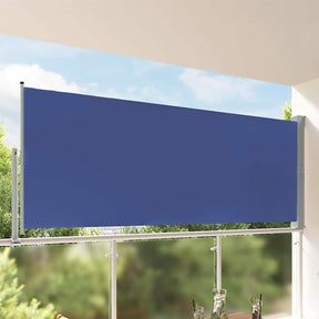 Vidaxx ausziehbarer Gartenschirm 140x300 cm blau