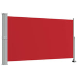 Vidaxx ausziehbarer Gartenschirm 140x300 cm rot