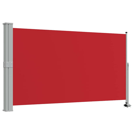 Vidaxx ausziehbarer Gartenschirm 140x300 cm rot