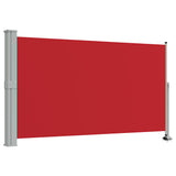 Vidaxx ausziehbarer Gartenschirm 140x300 cm rot
