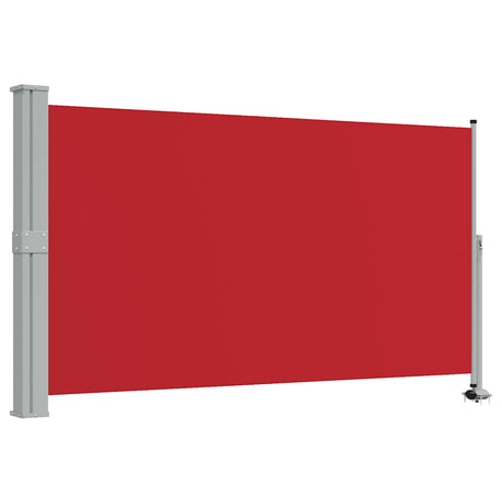 Vidaxx ausziehbarer Gartenschirm 140x300 cm rot