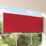 Vidaxx ausziehbarer Gartenschirm 140x300 cm rot