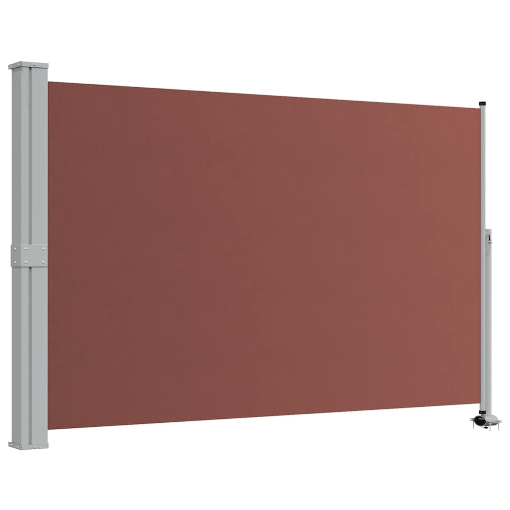 Vidaxx ausziehbarer Gartenschirm 160x300 cm braun