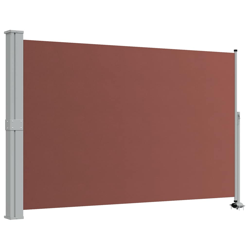 Vidaxx ausziehbarer Gartenschirm 160x300 cm braun