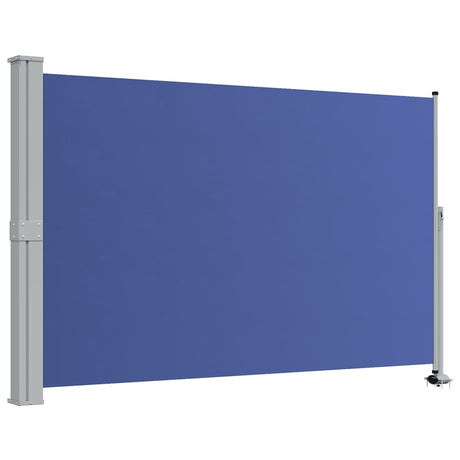 Vidaxl Garden Bildschirm ausziehbar 160 x 300 cm blau