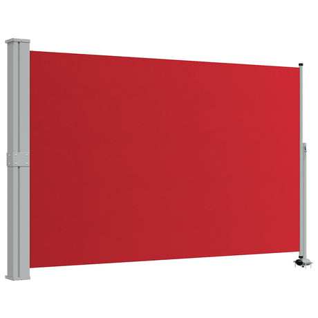 Vidaxl Garden Bildschirm ausziehbar 160 x 300 cm rot