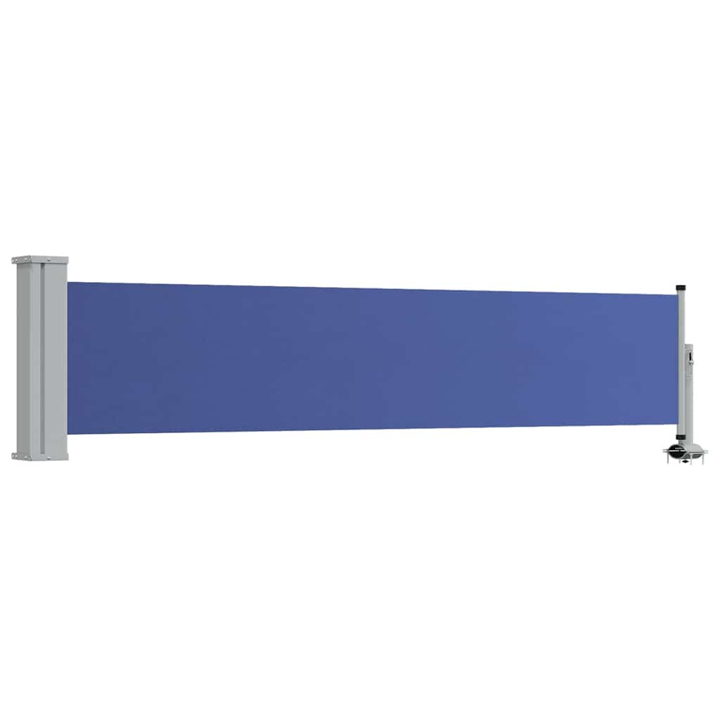 Vidaxl Garden Bildschirm Ausziehbar 60x300 cm blau