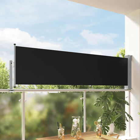 Vidaxl Garden Bildschirm Erweiterbar 80x300 cm Schwarz