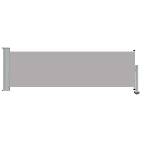Vidaxl Garden Bildschirm ausziehbar 80x300 cm Grau