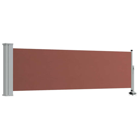 Vidaxl Garden Bildschirm ausziehbar 80x300 cm braun