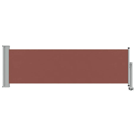 Vidaxl Garden Bildschirm ausziehbar 80x300 cm braun