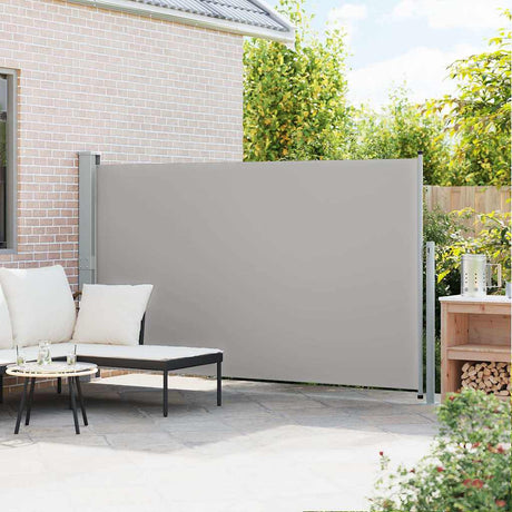 Vidaxl Garden Bildschirm ausziehbar 170 x 300 cm Grau