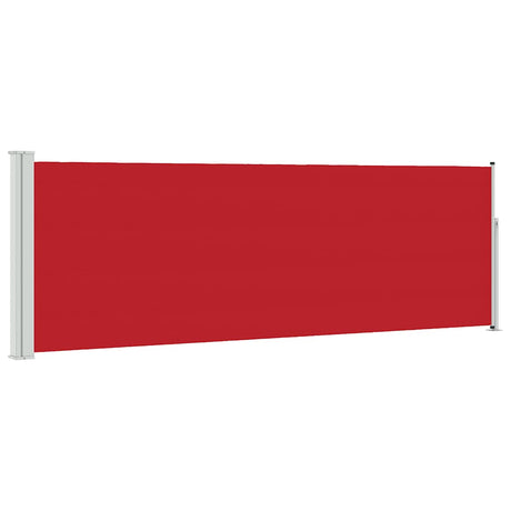 Vidaxl Garden Bildschirm ausziehbar 100x300 cm rot
