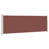 Vidaxl Garden Bildschirm ausziehbar 100x300 cm braun