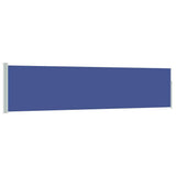 Vidaxx ausziehbarer Gartenschirm 120x500 cm blau