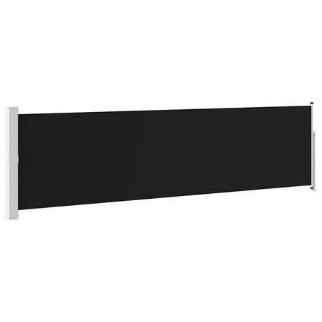 Vidaxl Gartenbildschirm ausziehbar 140 x 500 cm Schwarz