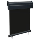 Vidaxx Balkonschirm 65x250 cm schwarz