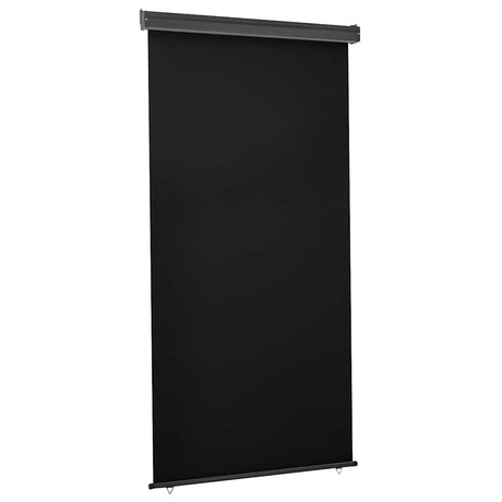 Vidaxl balkonscherm 125x250 cm zwart