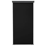 Vidaxl balkonscherm 125x250 cm zwart