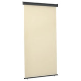 Vidaxl balkonscherm 125x250 cm crèmekleurig
