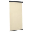 Vidaxl balkonscherm 125x250 cm crèmekleurig
