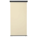 Vidaxl balkonscherm 125x250 cm crèmekleurig